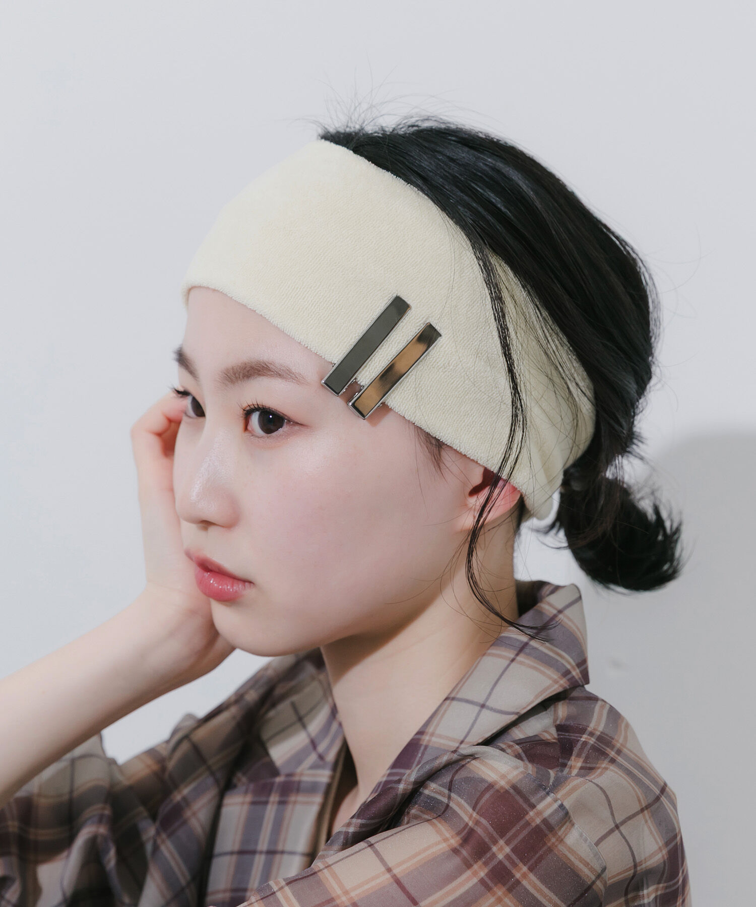 SMELLY「ステンレススクエア2セットヘアピン」|その他|シルバー