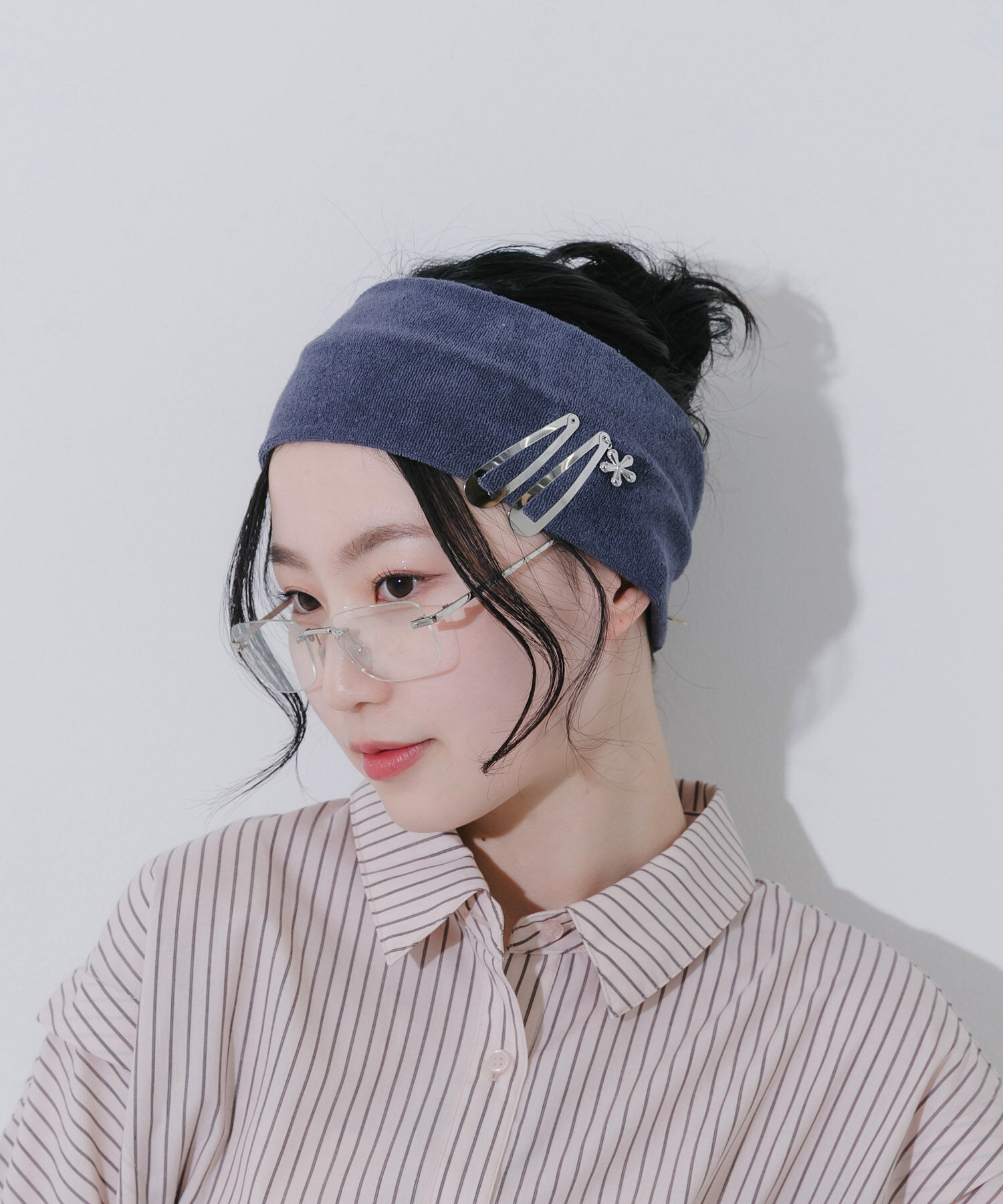 SMELLY「ステンレスフラワーチャームセットヘアピン」|その他|