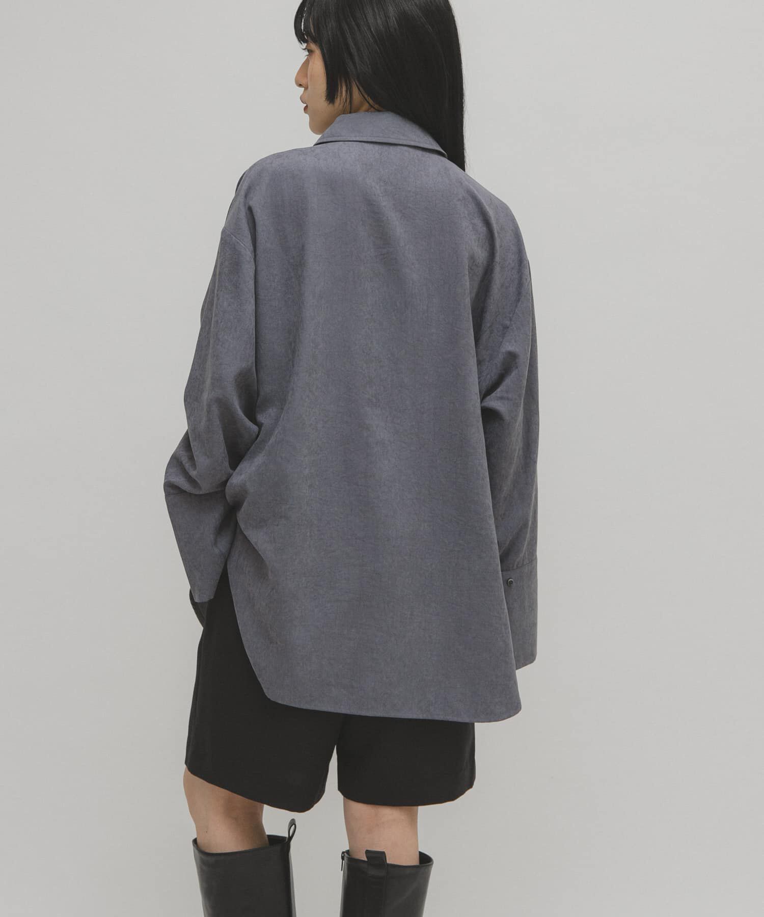  「ピーチスキンBIGシャツ」|シャツ・ブラウス|