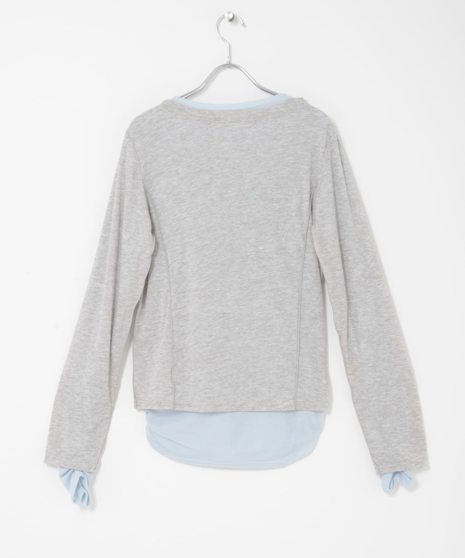  「バイカラーレイヤードカットソー」|Tシャツ・カットソー|