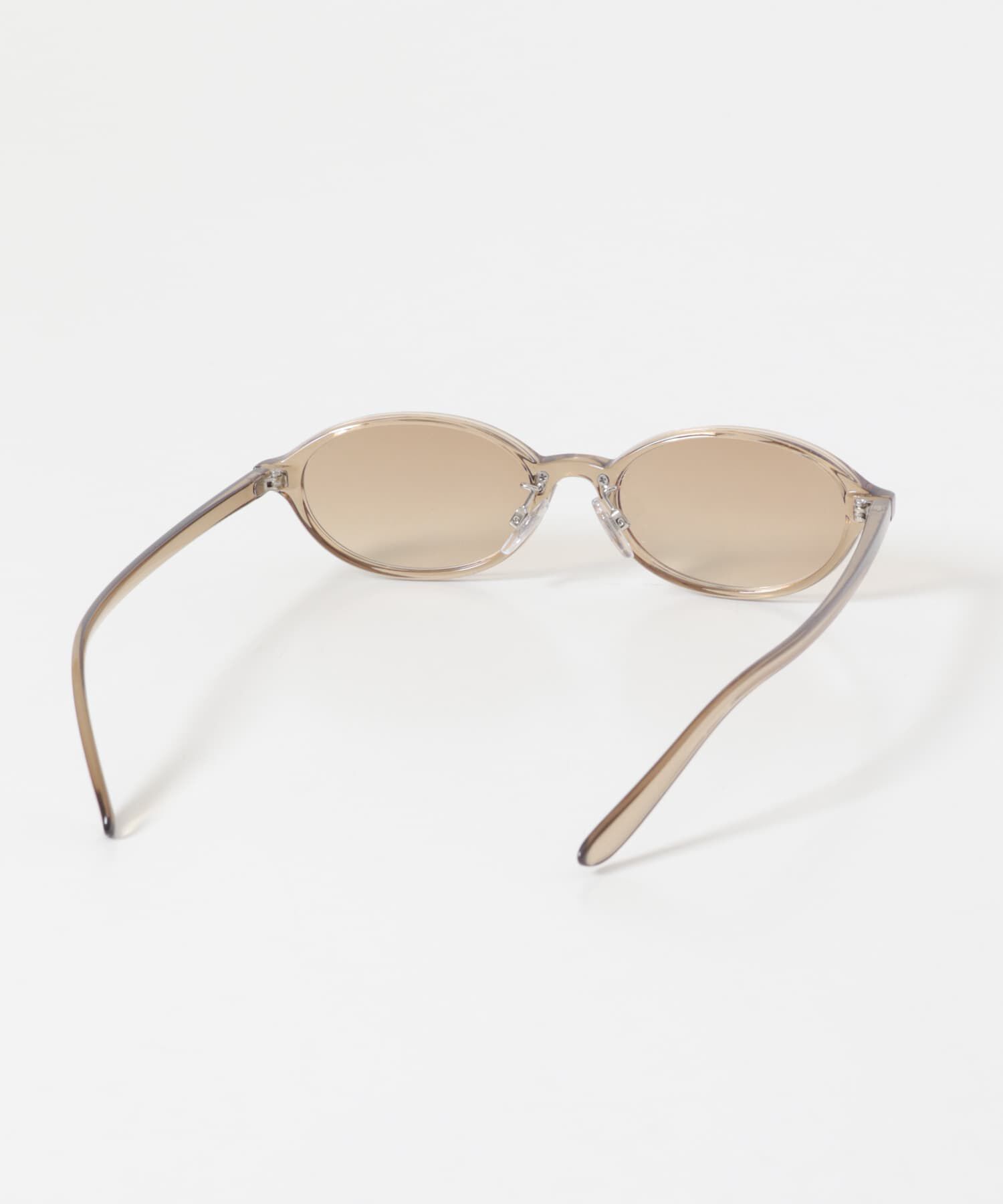  「オーバルフレームサングラス」|メガネ|