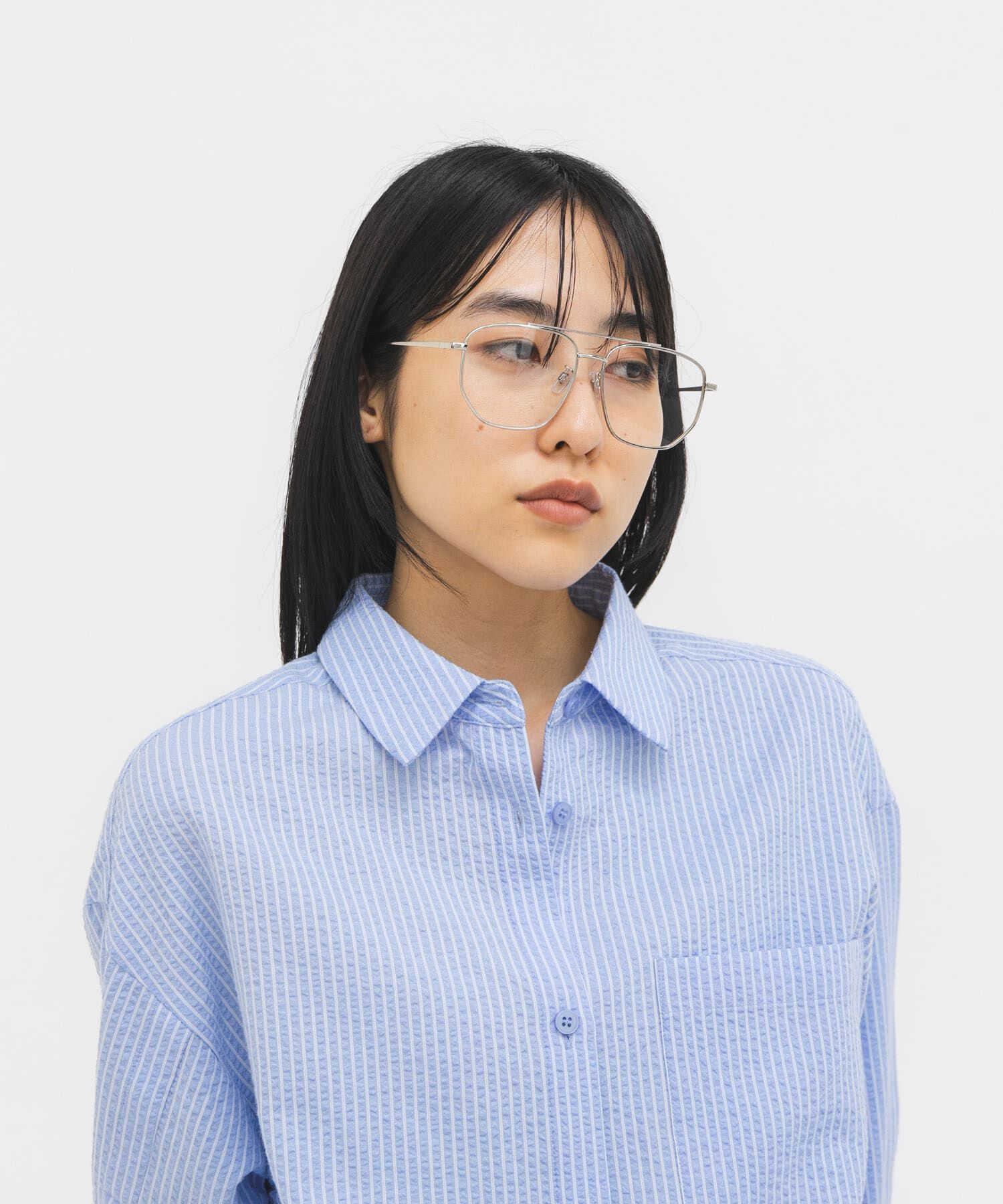  「ダブルブリッジグラス」|メガネ|