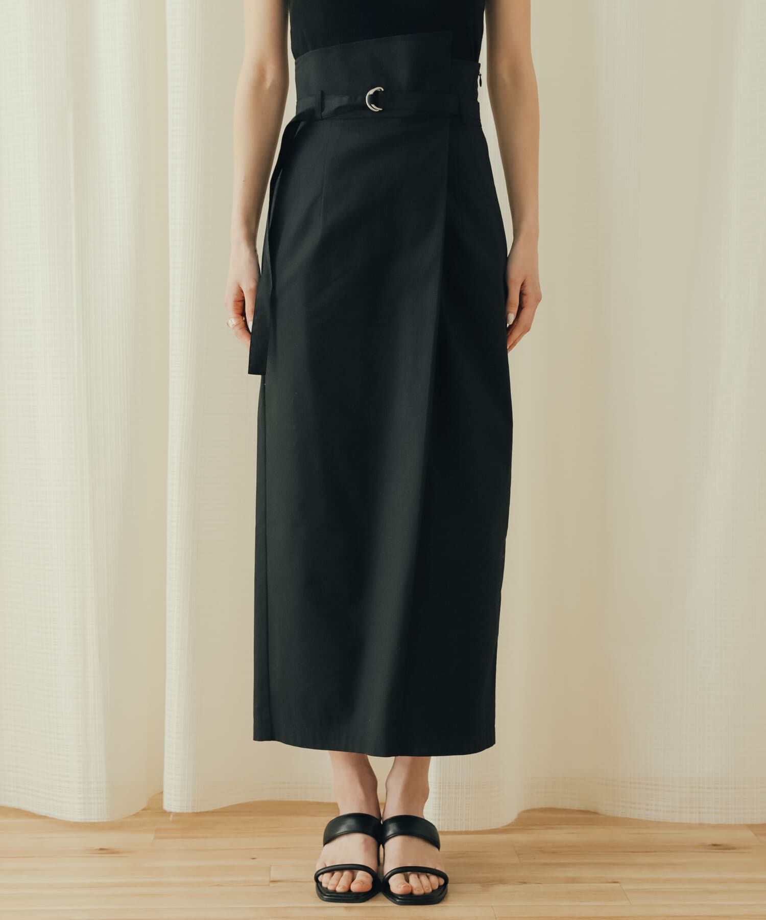 SENSE OF PLACE by URBAN RESEARCH「アシンメトリーハイウエストタイトスカート」|スカート|