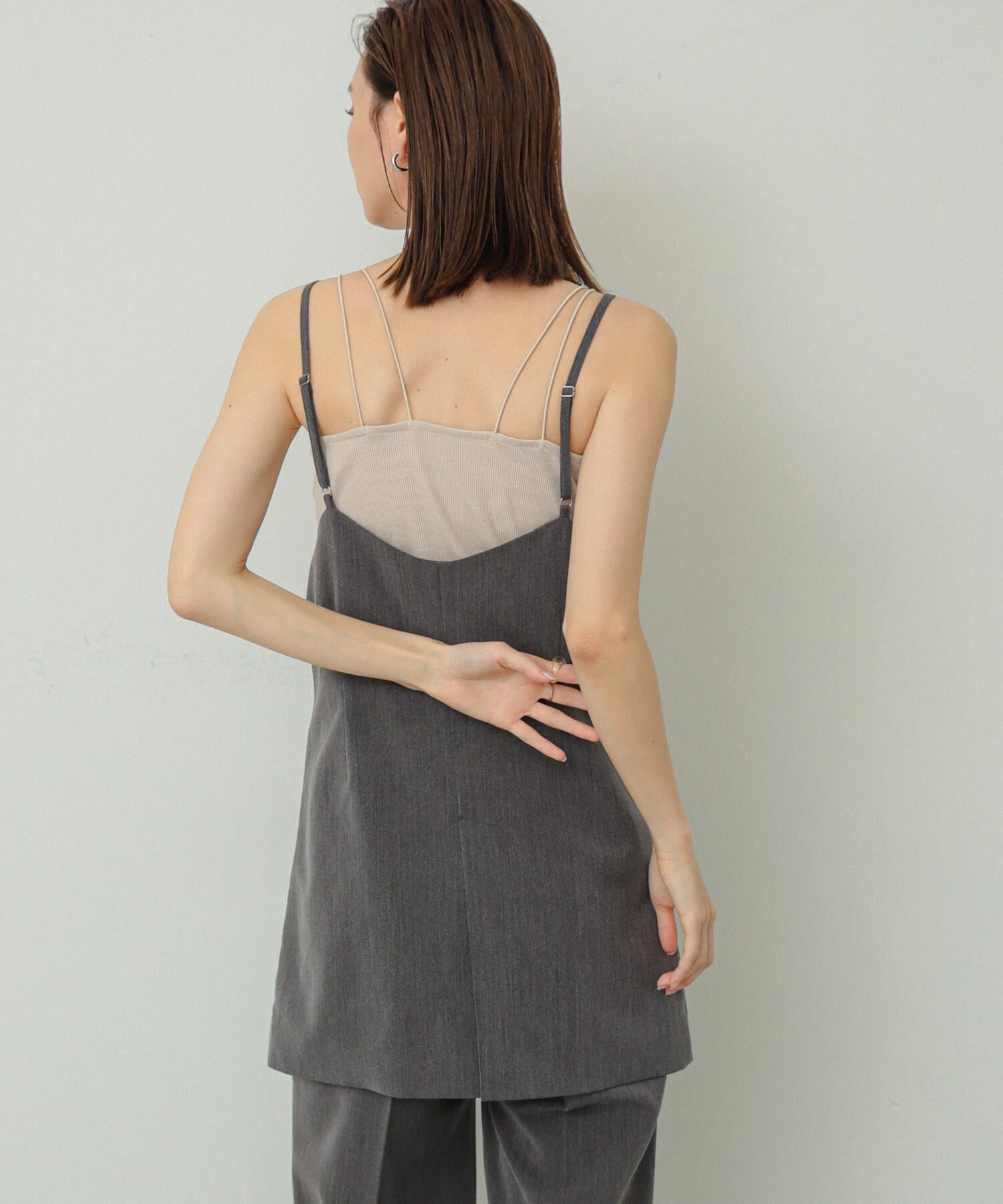 SENSE OF PLACE by URBAN RESEARCH「テーラードキャミチュニック」|チュニック|