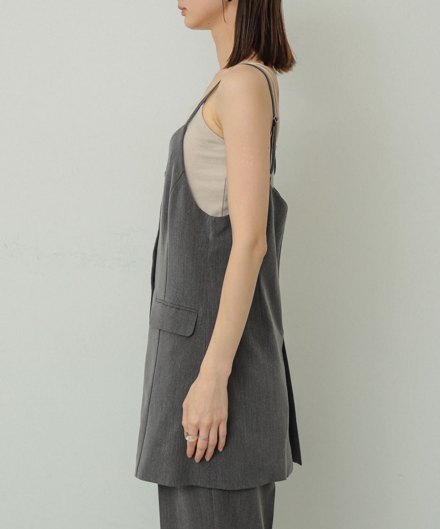 SENSE OF PLACE by URBAN RESEARCH「テーラードキャミチュニック」|チュニック|