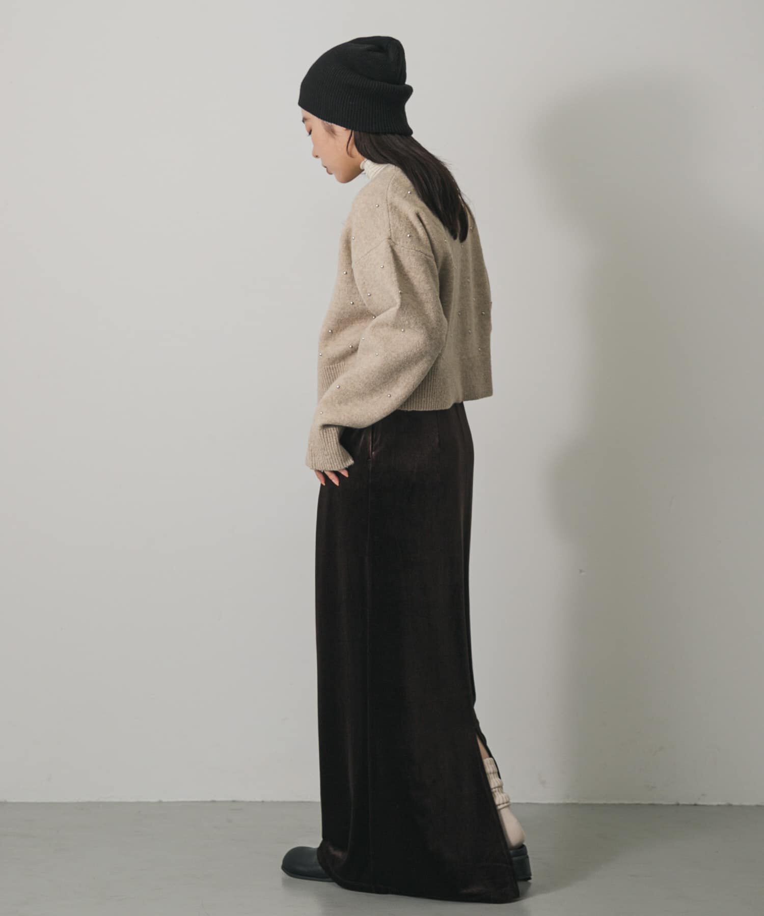 SENSE OF PLACE by URBAN RESEARCH「『洗濯可』ボールビーズカーディガン」|カーディガン|