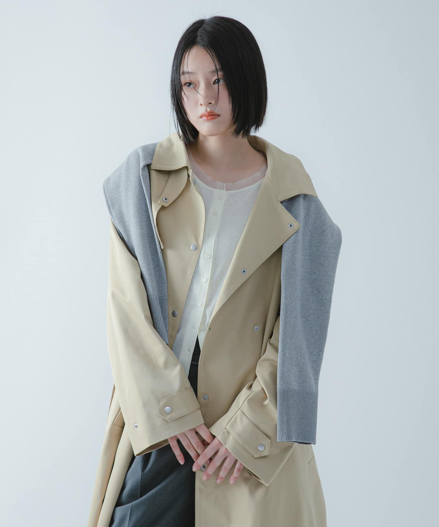 SENSE OF PLACE by URBAN RESEARCH「『撥水/防花粉』SKINProofトレンチコート」|トレンチコート|