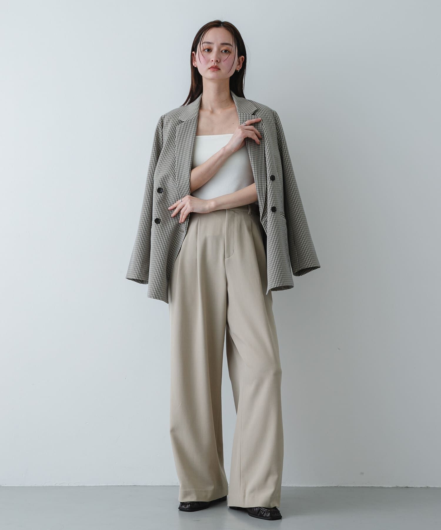 SENSE OF PLACE by URBAN RESEARCH「ダブルストラップカップツキキャミソール」|キャミソール|