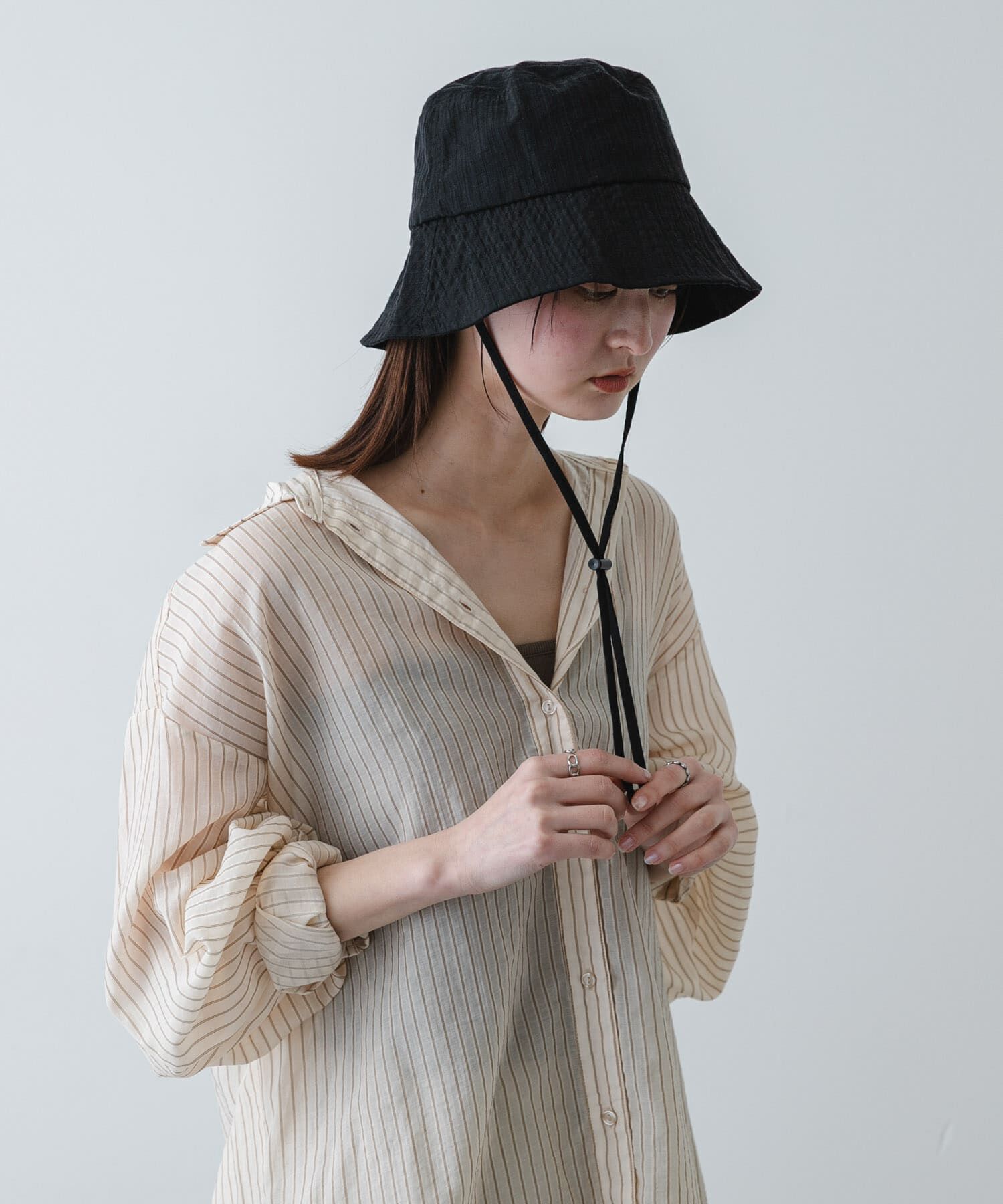 SENSE OF PLACE by URBAN RESEARCH「UVダウンブリムハット」|ハット|