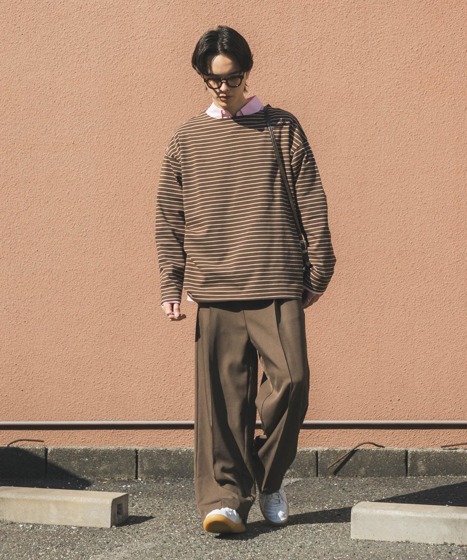 SENSE OF PLACE by URBAN RESEARCH「エクストラルーズバスクシャツ」|Tシャツ・カットソー|