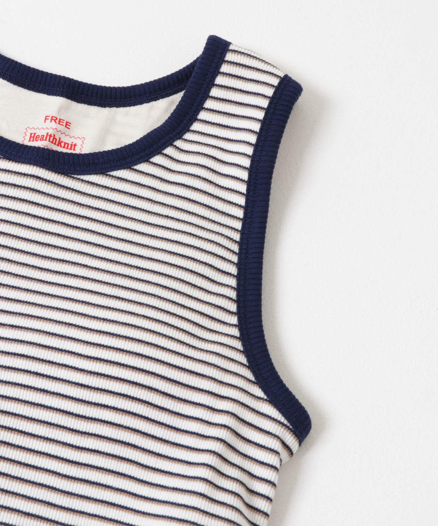 SENSE OF PLACE by URBAN RESEARCH「『別注』Healthknit&times;SENSE OF PLACE ボーダータンクトップ」|タンクトップ|