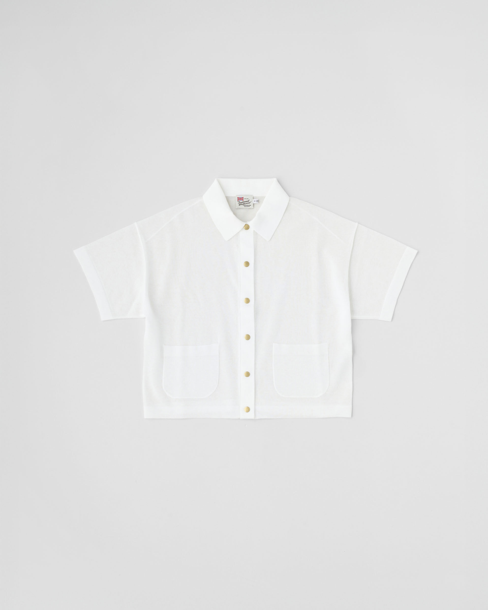 Traditional Weatherwear「ROMILLY S/S SHEER」|ニット・セーター|ﾎﾜｲﾄ