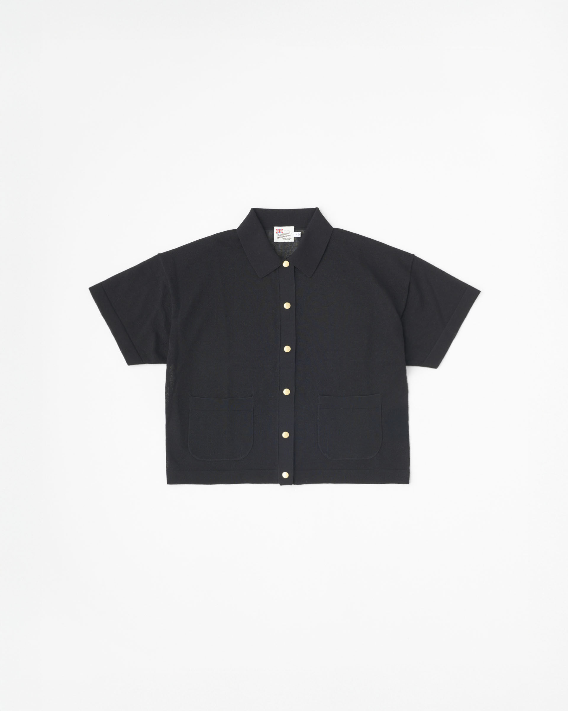 Traditional Weatherwear「ROMILLY S/S SHEER」|ニット・セーター|ﾌﾞﾗｯｸ