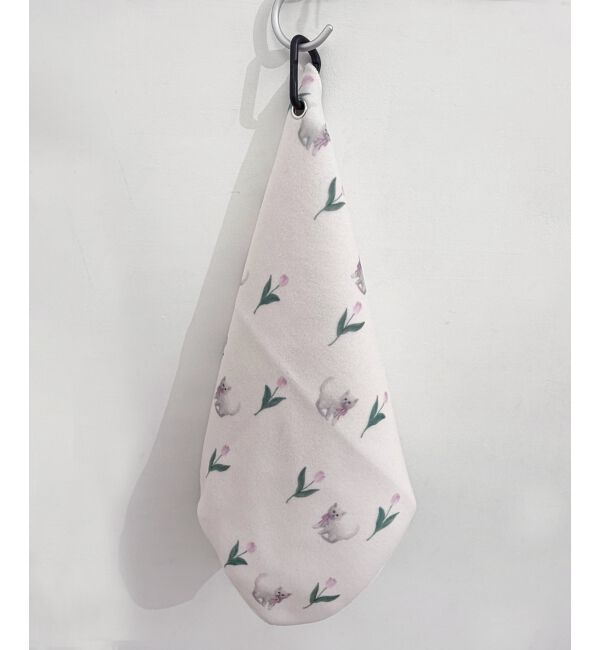  「アニマルフラワーくっつくマルチタオル」|タオル|