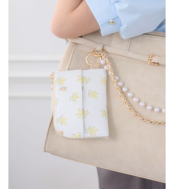  「アニマルフラワーティッシュポーチ」|ポーチ|