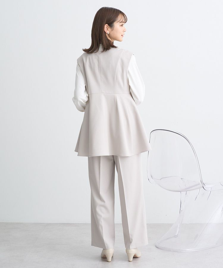 earth music&ecology「ペプラムジップジレ」|ベスト・ジレ|