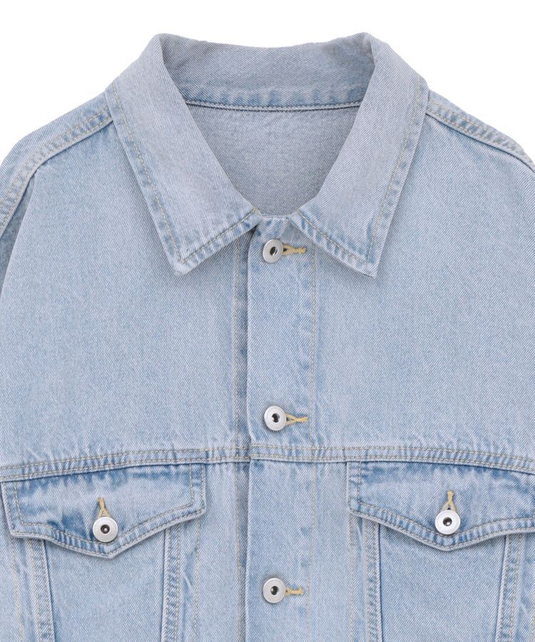 earth music&ecology「ビッグデニムジャケット」|テーラードジャケット|