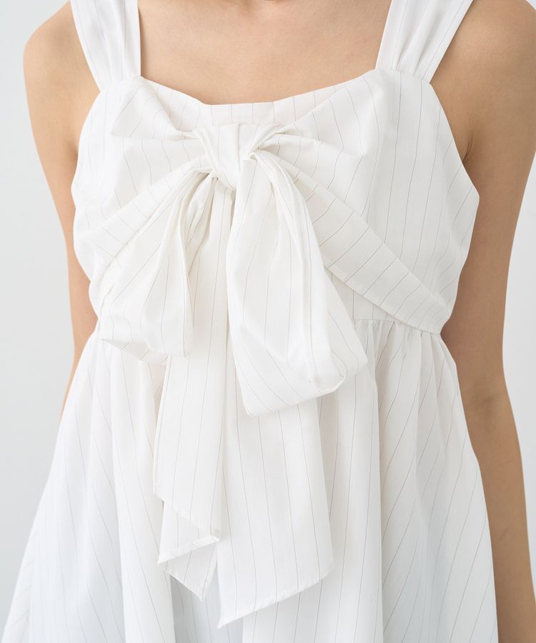 earth music&ecology「リボンイレヘムチュニック」|チュニック|