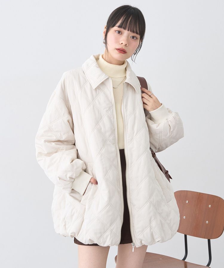 earth music&ecology「レンチング(TM)エコヴェロ(TM)(リブタートル)」|ニット・セーター|