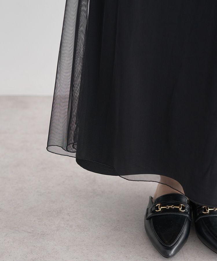 earth music&ecology「SET2点チュール＆キャミワンピース」|ワンピース|