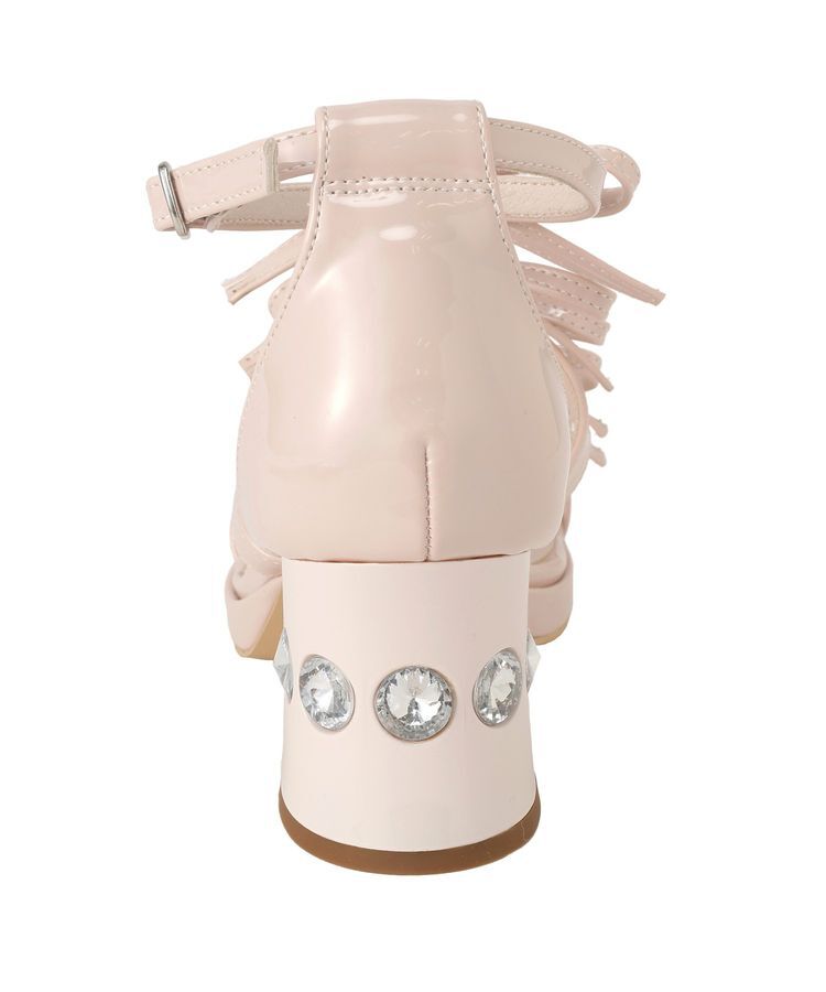 Maison de FLEUR「エナメルリボンサンダル」|サンダル|