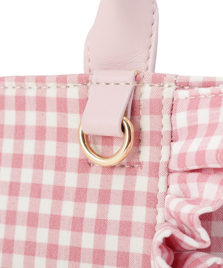 Maison de FLEUR「ギンガムフリル2Wayバッグ」|ショルダー・メッセンジャー|