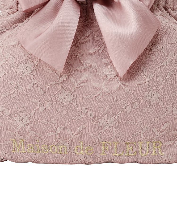 Maison de FLEUR「イースターローズリボン2Wayトートバッグ」|トートバッグ|