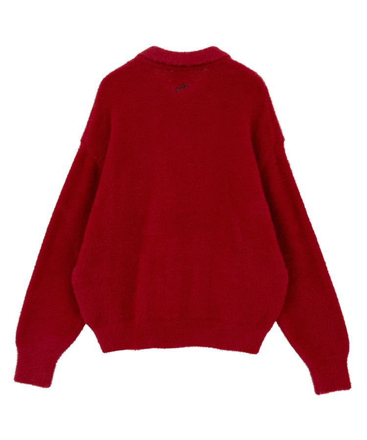 AMERICAN HOLIC「【PIZZA PLANET】衿付きニットプルオーバー」|ニット・セーター|