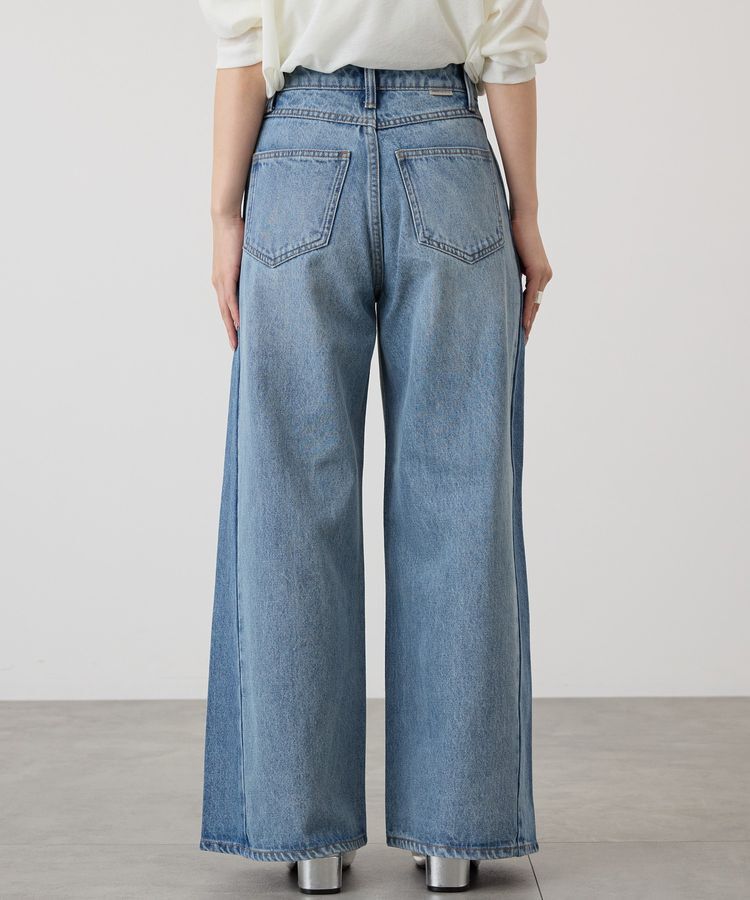 AMERICAN HOLIC「バギーデニムパンツ」|デニム|