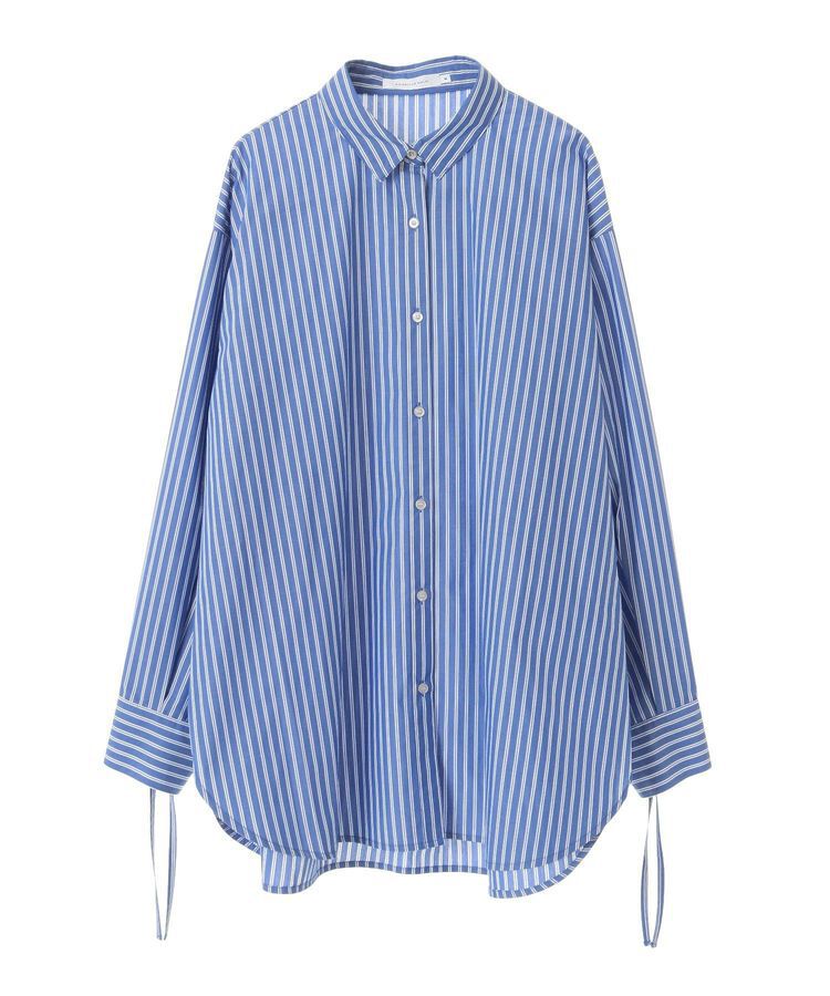 AMERICAN HOLIC「【WEB限定】イージーケアバックギャザーリボンシャツ」|シャツ・ブラウス|