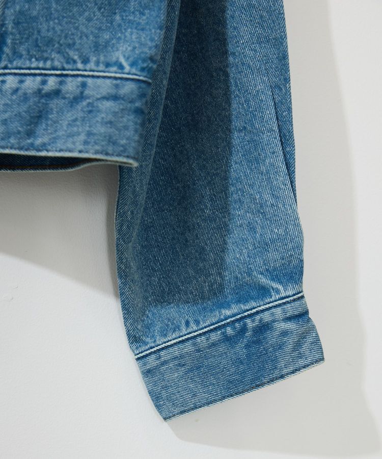 AMERICAN HOLIC「ショート丈デニムジャケット」|テーラードジャケット|