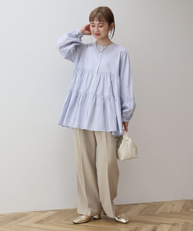 AMERICAN HOLIC「【WEB限定】ティアードギャザーブラウス」|シャツ・ブラウス|