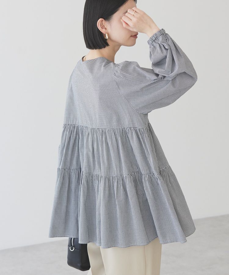 AMERICAN HOLIC「【WEB限定】ティアードギャザーブラウス」|シャツ・ブラウス|