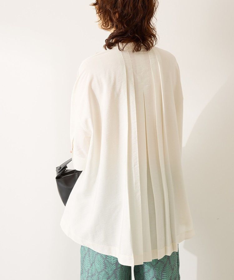 AMERICAN HOLIC「【WEB限定】接触冷感バンドカラーシャツチュニック」|シャツ・ブラウス|