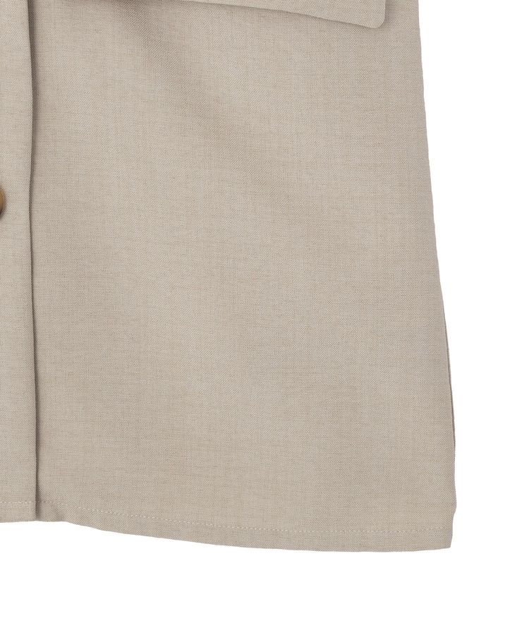 AMERICAN HOLIC「【接触冷感・イージーケア】リネンライク半袖ジャケット」|テーラードジャケット|