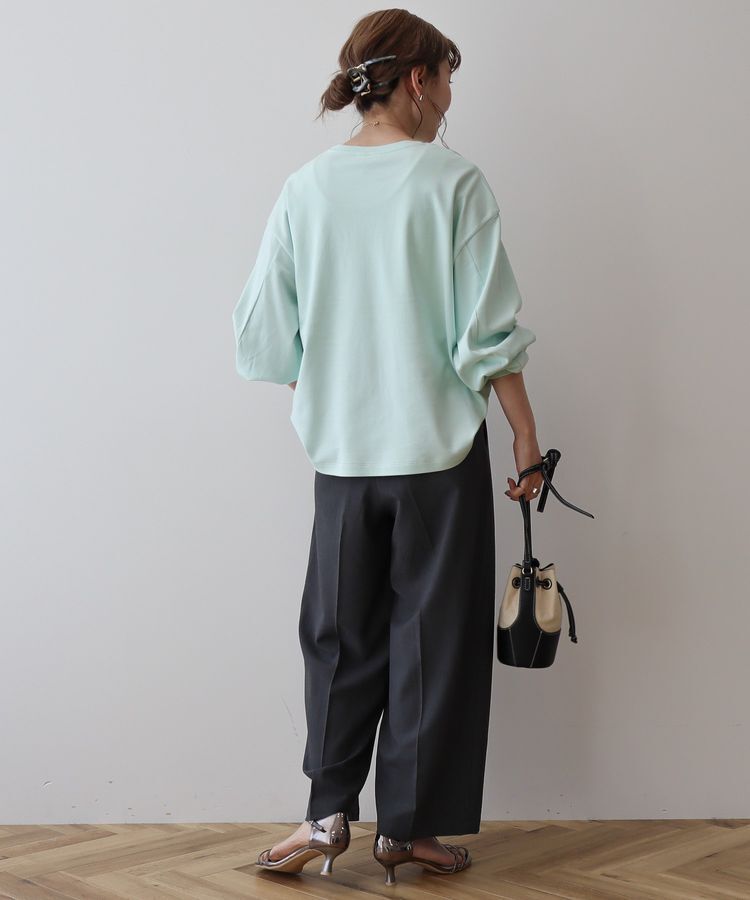 AMERICAN HOLIC「【WEB限定】袖ボリュームカットプルオーバー」|Tシャツ・カットソー|