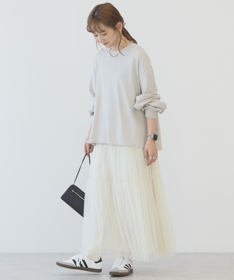 AMERICAN HOLIC「【WEB限定】袖ボリュームカットプルオーバー」|Tシャツ・カットソー|