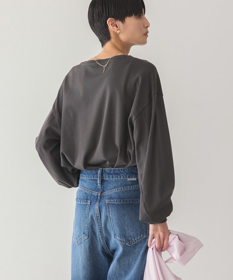 AMERICAN HOLIC「【WEB限定】袖ボリュームカットプルオーバー」|Tシャツ・カットソー|