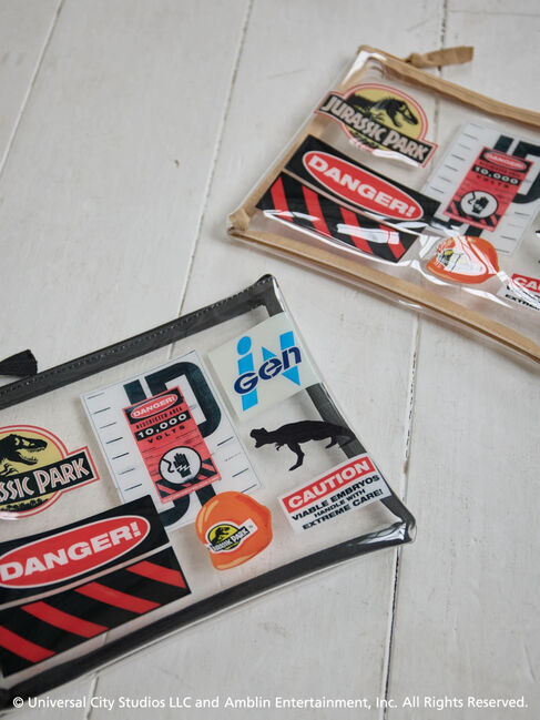  「■JURASSIC PARK / クリアポーチ」|ハンドバッグ|