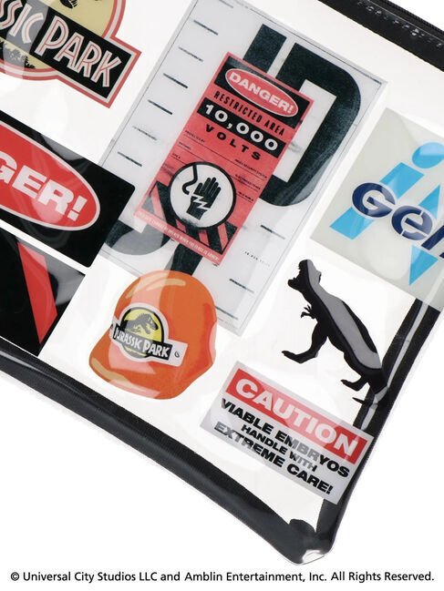  「■JURASSIC PARK / クリアポーチ」|ハンドバッグ|