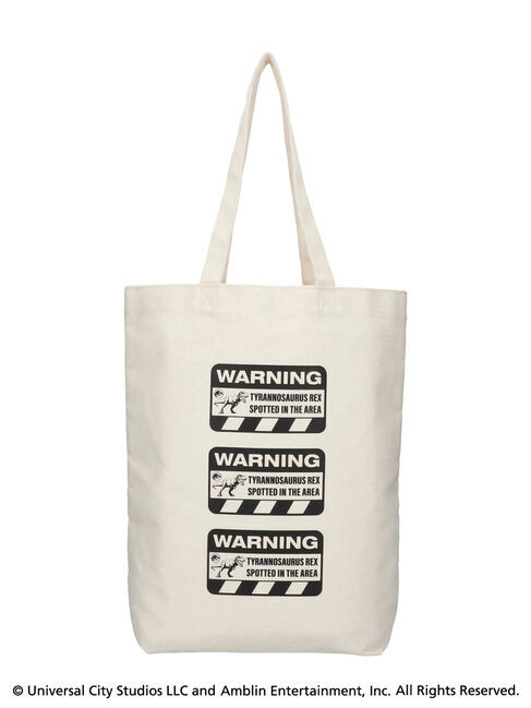  「■JURASSIC PARK / WARNINGトート」|ハンドバッグ|