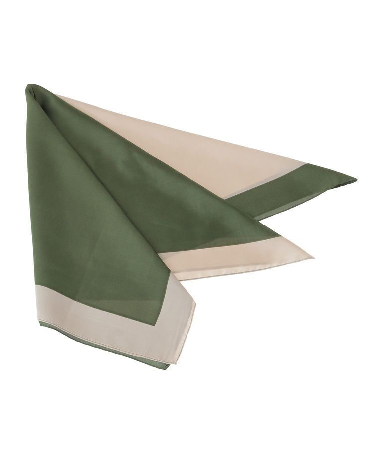 Green Parks「・スクエアパターンスカーフ 70&times;70」|バンダナ・スカーフ|