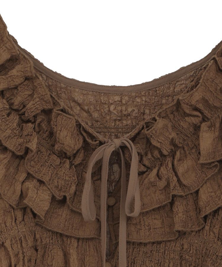 AnriettMusee「2WAYフリルブラウス」|シャツ・ブラウス|