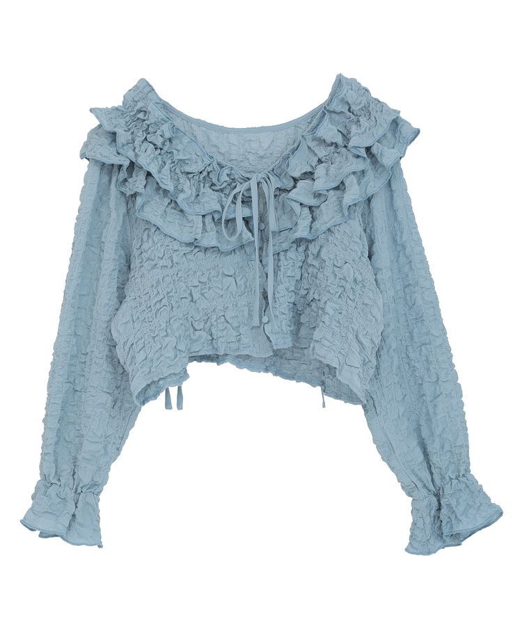 AnriettMusee「2WAYフリルブラウス」|シャツ・ブラウス|