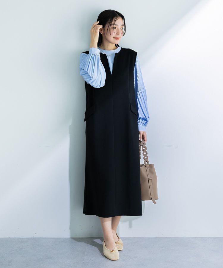 Green Parks「ダンボールスキッパージャンパースカート」|ジャンパースカート|