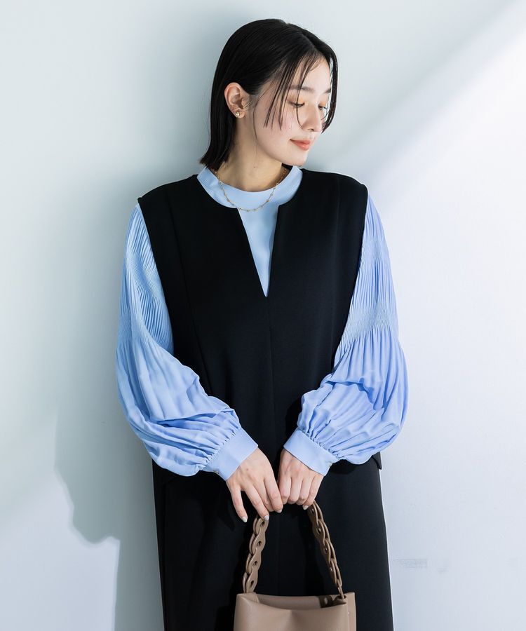 Green Parks「ダンボールスキッパージャンパースカート」|ジャンパースカート|