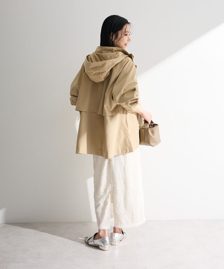 Green Parks「撥水加工Aラインマウンテンパーカー」|ブルゾン・スタジャン|