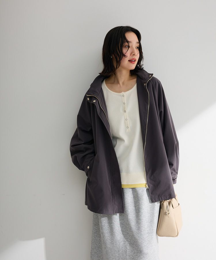 Green Parks「撥水加工Aラインマウンテンパーカー」|ブルゾン・スタジャン|