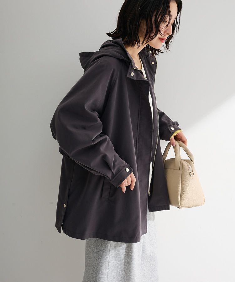 Green Parks「撥水加工Aラインマウンテンパーカー」|ブルゾン・スタジャン|