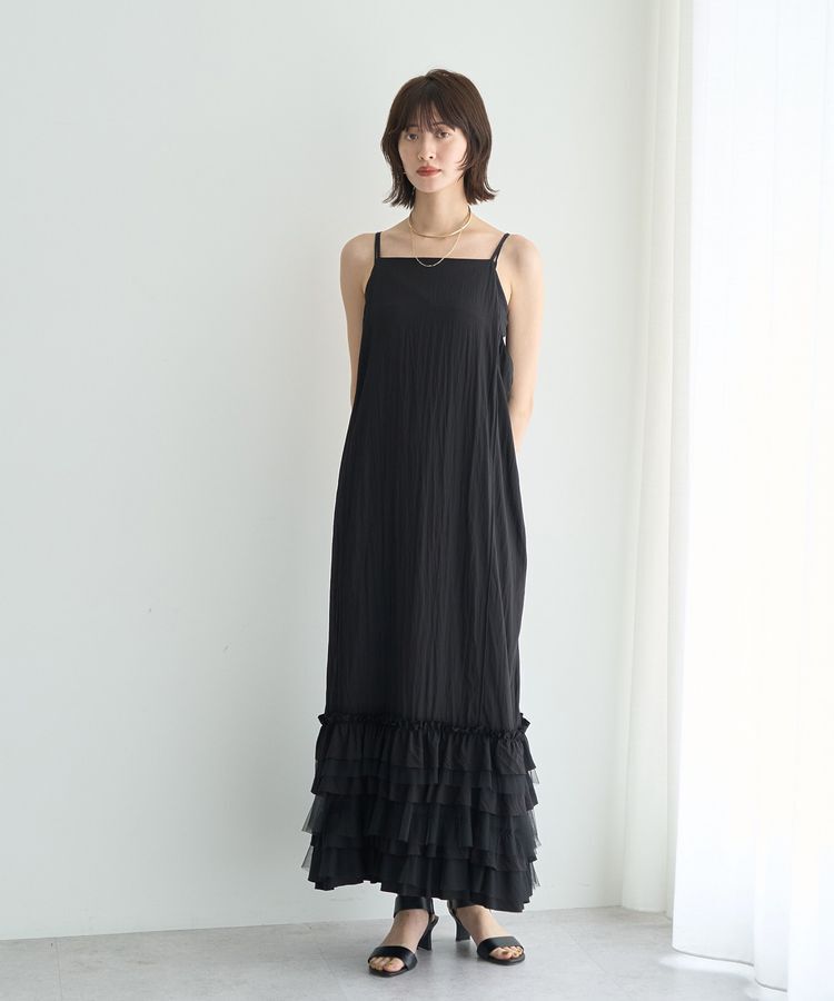 Editt by YECCA VECCA「ラッフルキャミワンピース」|ワンピース|